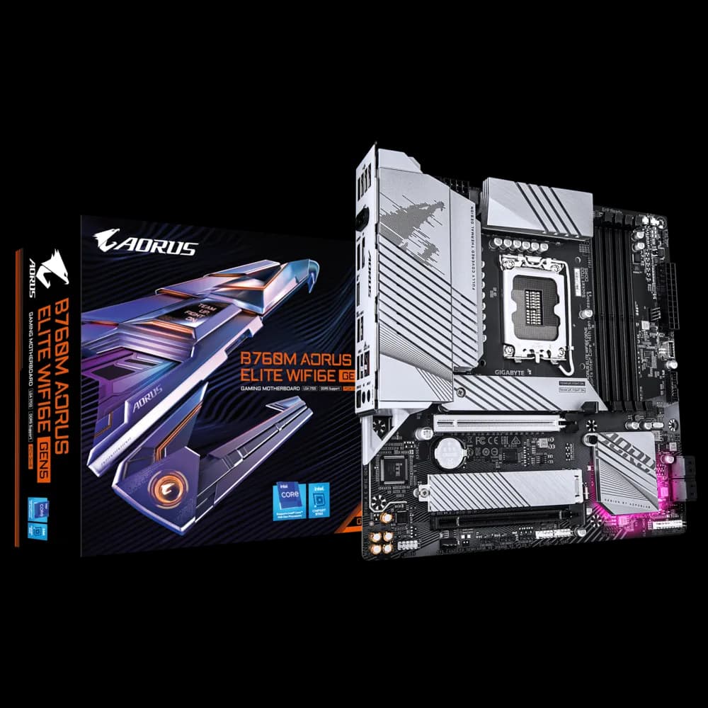 Mainboard Gigabyte B760M Aorus Elite WIFI6E  GEN5 DDR5