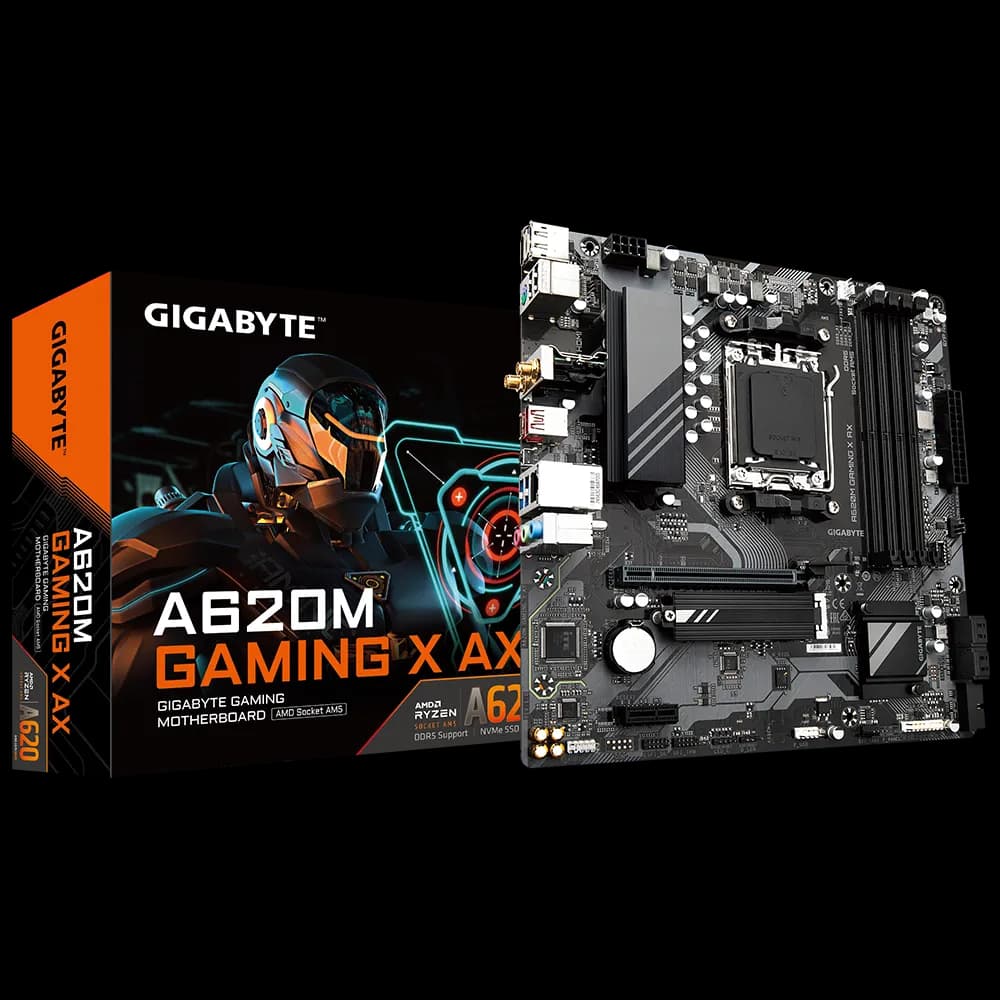 Mainboard Gigabyte A620M GAMING X AX DDR5  