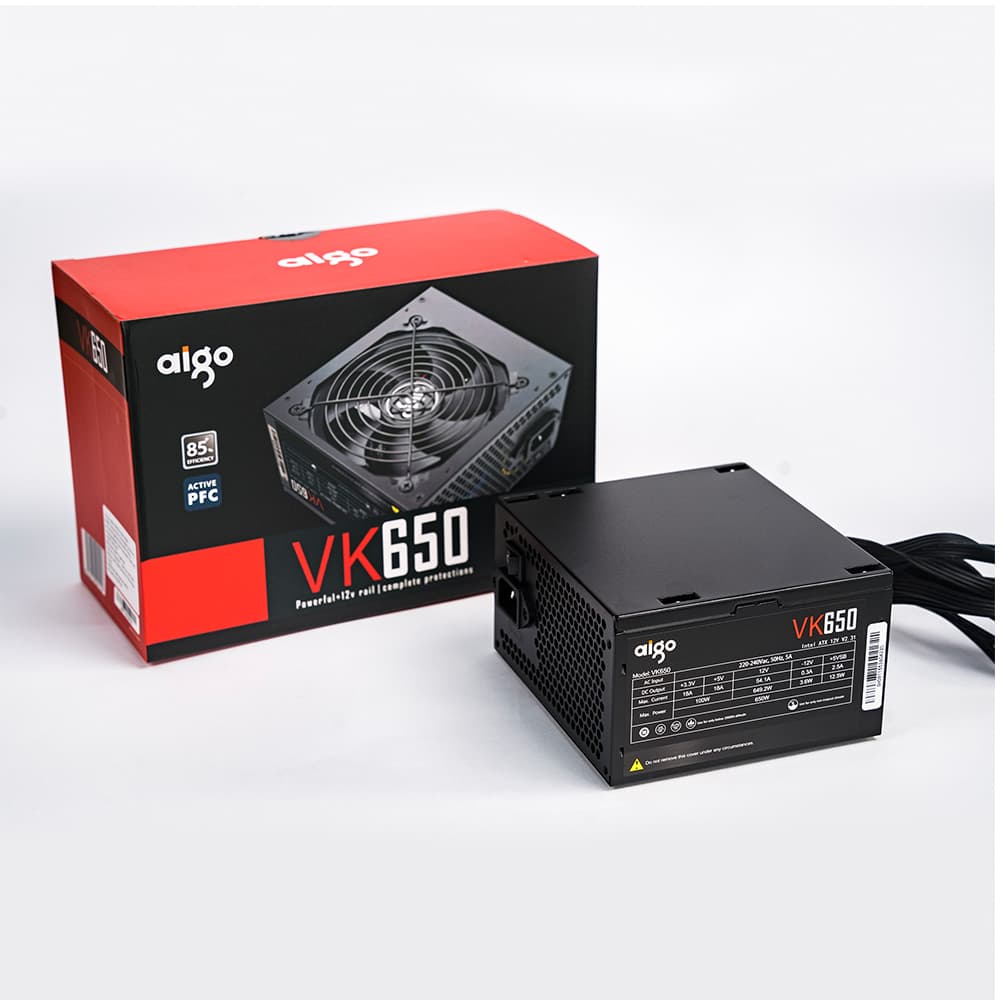 Nguồn máy tính AIGO VK650 - 650W  