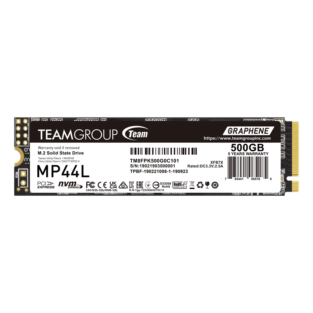 Ổ cứng SSD TeamGroup MP44L 500GB M.2 2280 PCIe Gen4x4