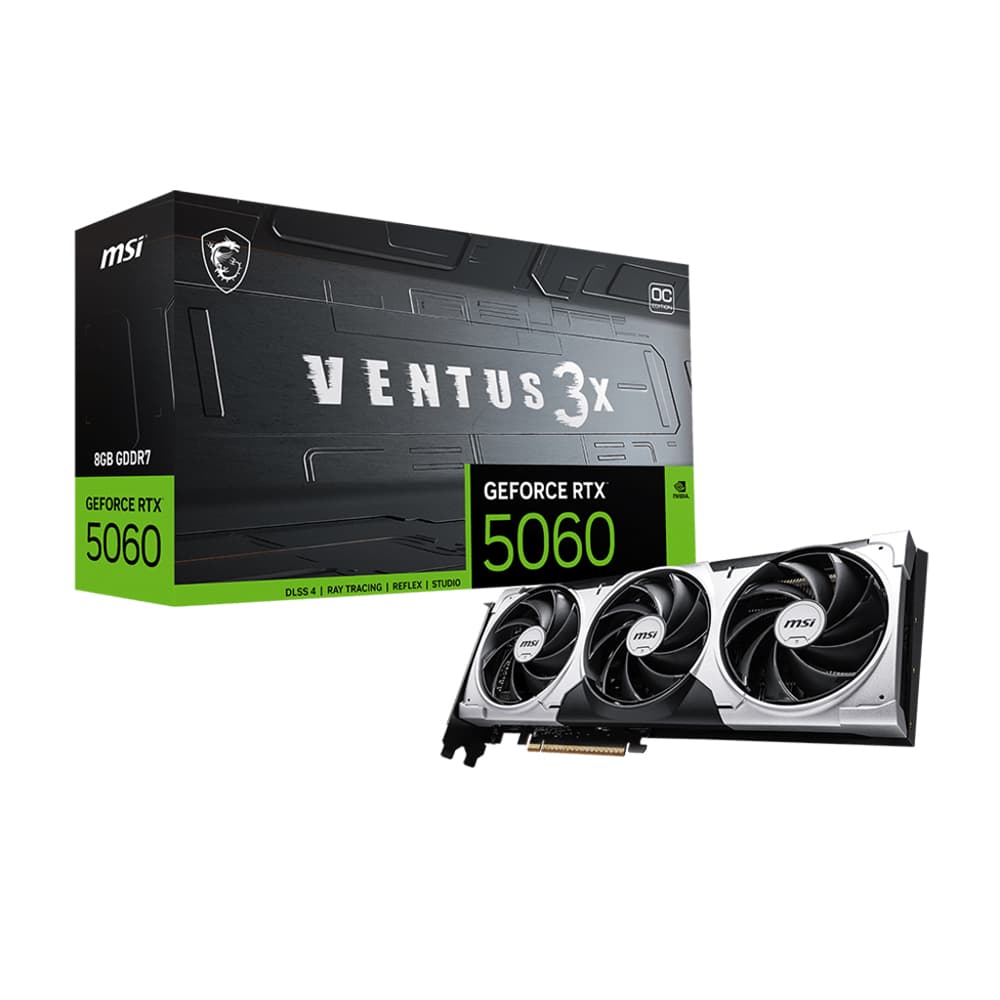 VGA MSI RTX 5060 8GB VENTUS 3X OC