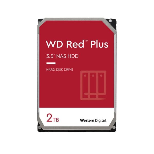 Ổ cứng Western Digital Red Plus 2TB 3.5 inch 64MB Cache 5400RPM WD20EFPX