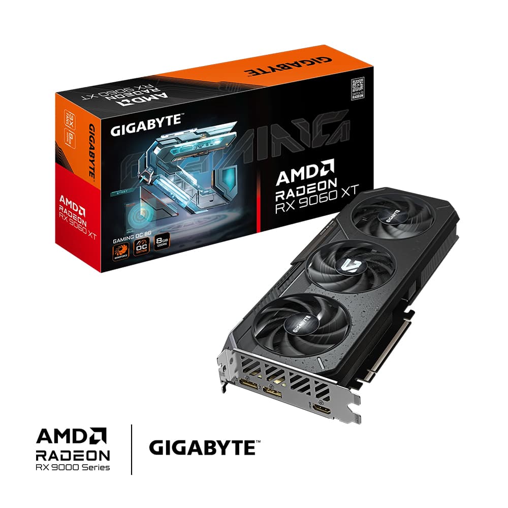 VGA Gigabyte RX 9060 XT Gaming OC 8GB