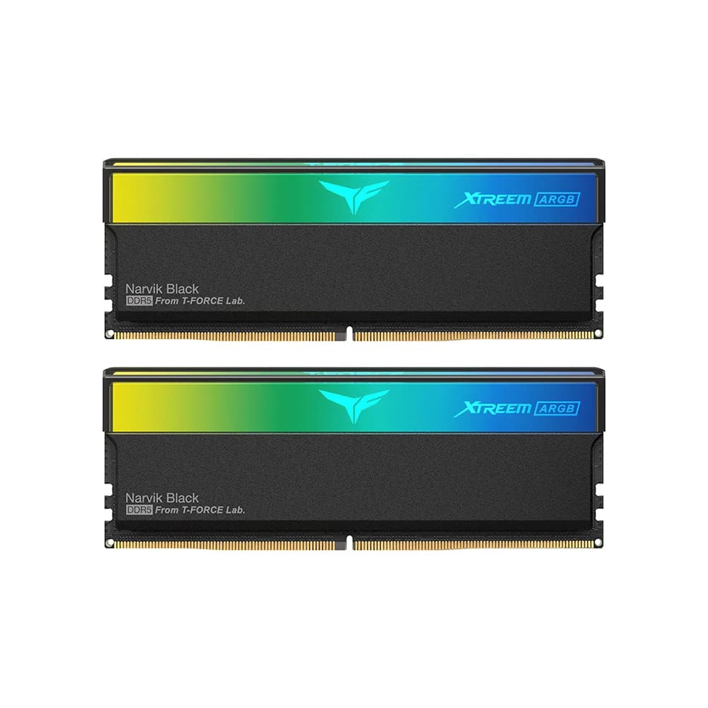 Ram PC TEAMGROUP T-FORCE XTREEM ARGB BLACK 32GB (2x16GB) DDR5 bus 7200MHz