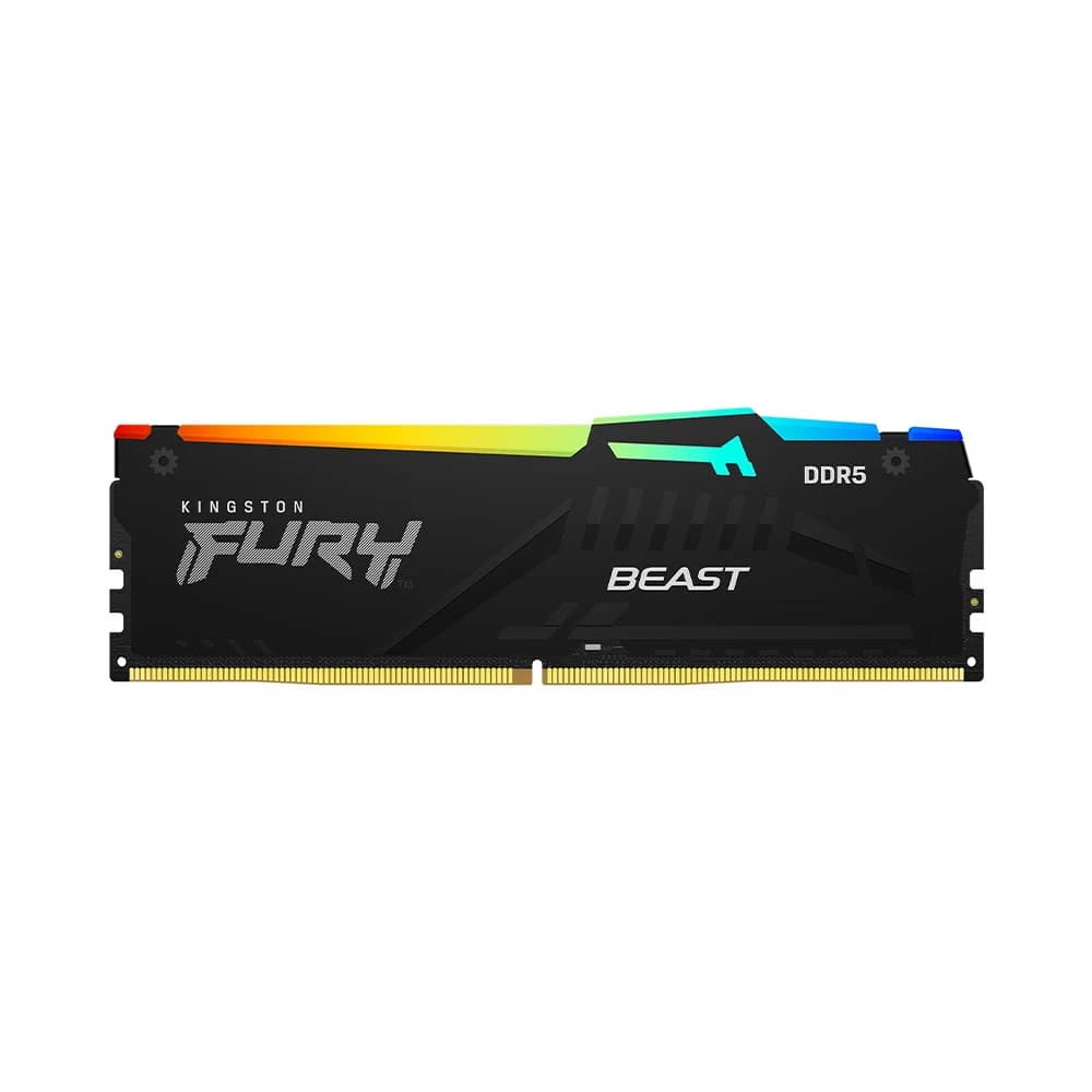 RAM Kingston FURY Beast RGB 16GB DDR5 6000Mhz Black