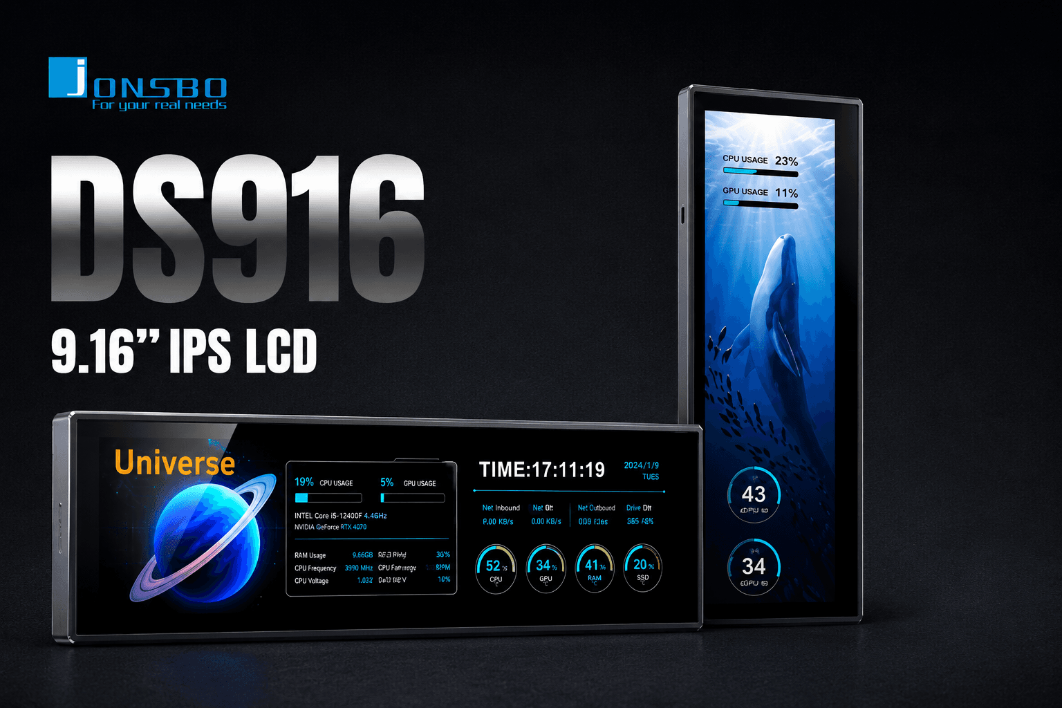 HIM LAM COMPUTER TẶNG MÀN HÌNH JONSBO DS916 KHI BUILD PC TẠI HIM LAM COMPUTER