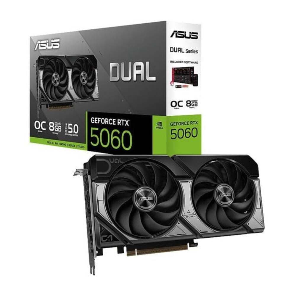 VGA ASUS Dual RTX 5060 8GB GDDR7 OC