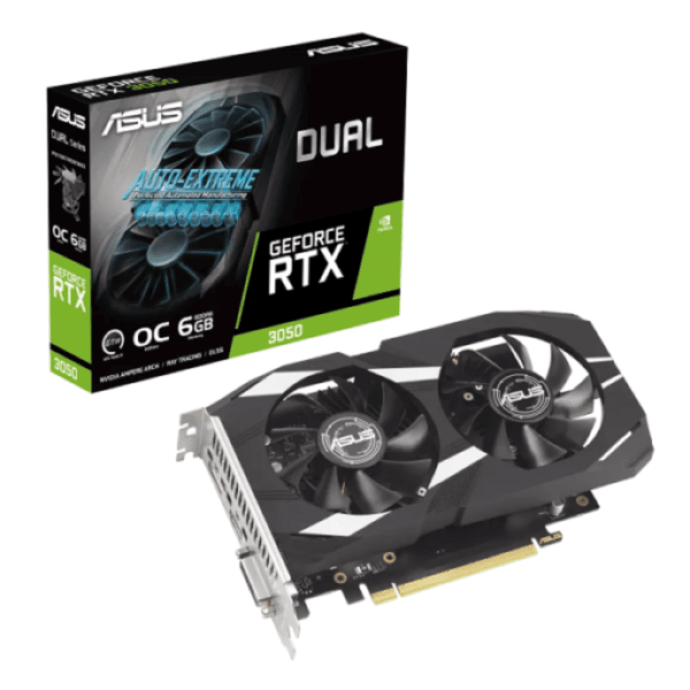 VGA Asus DUAL RTX 3050 OC 6GB