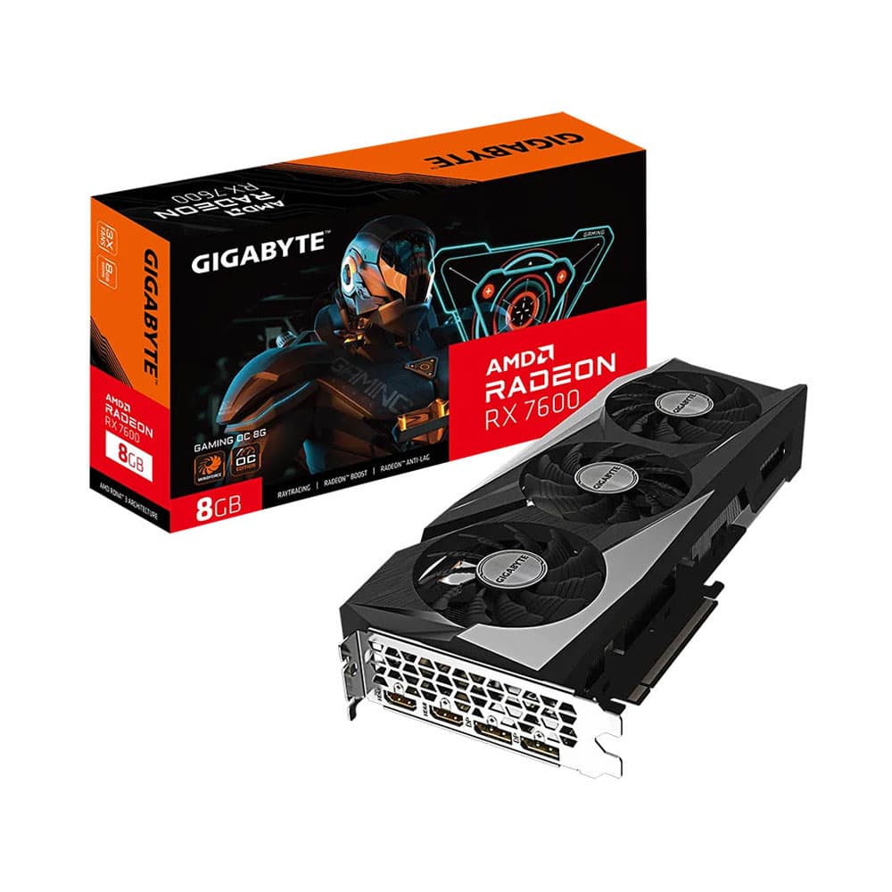 VGA Gigabyte Radeon RX 7600 Gaming OC 8GB