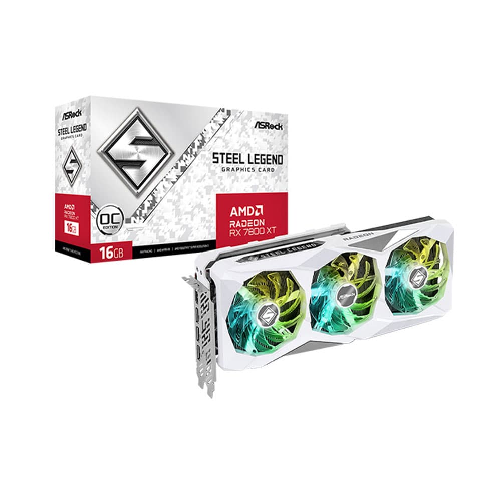 VGA ASROCK RX 7800 XT Steel Legend 16GB OC