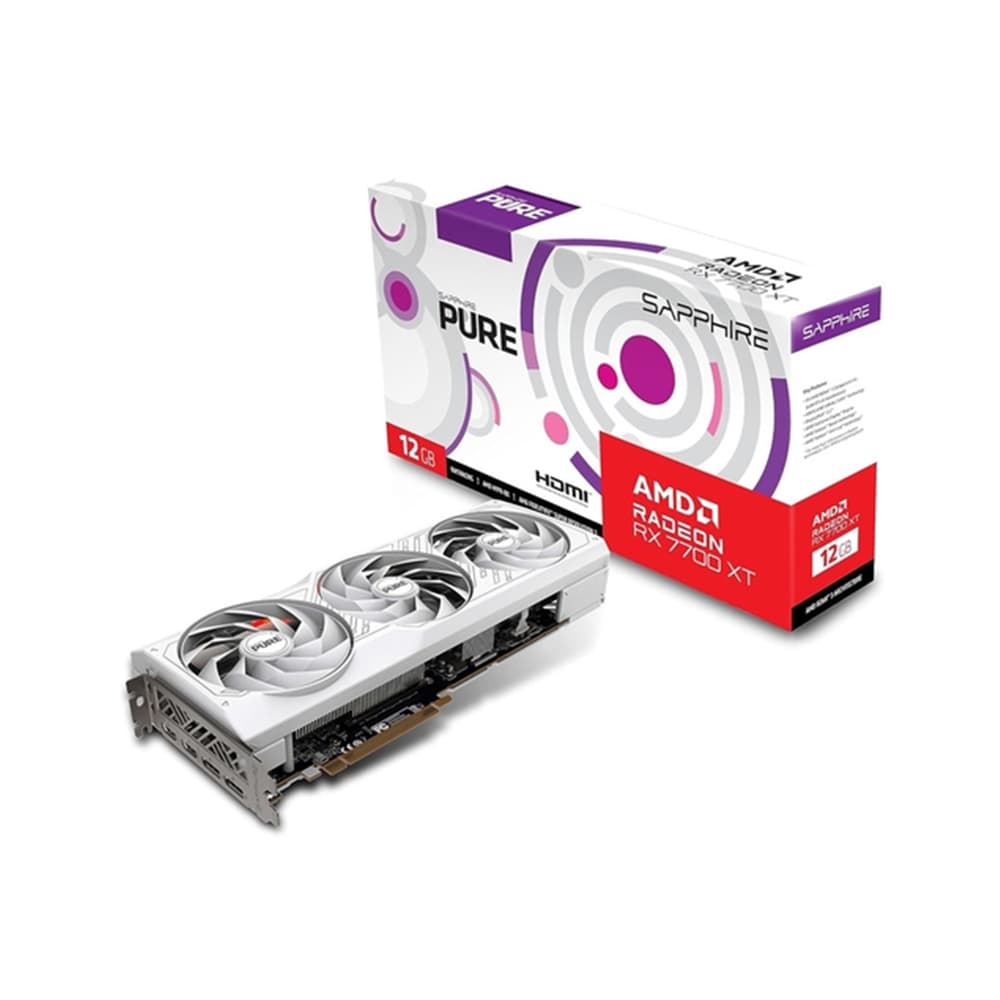 VGA SAPPHIRE PURE RX 7700 XT GAMING OC 12GB GDDR6