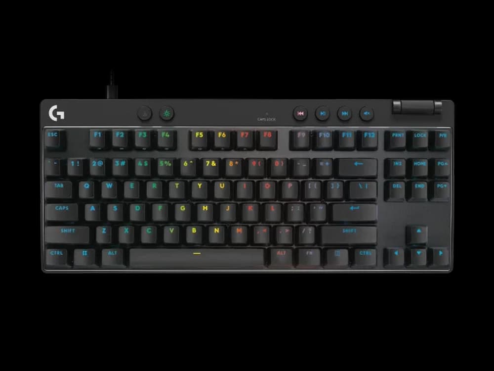 Bàn phím cơ Logitech G Pro X TKL Rapid Black