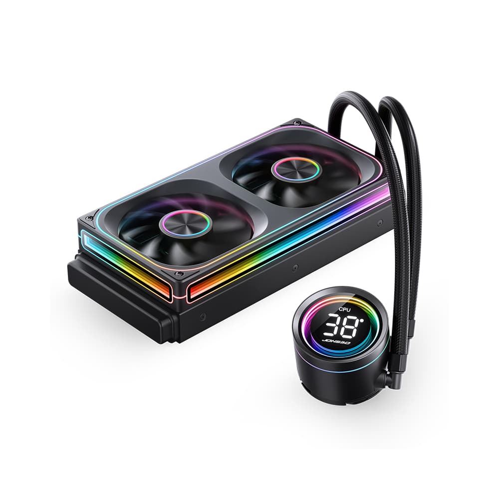 Tản nhiệt nước AIO Jonsbo TH-240 (ARGB, Hiển Thị Nhiệt Độ)