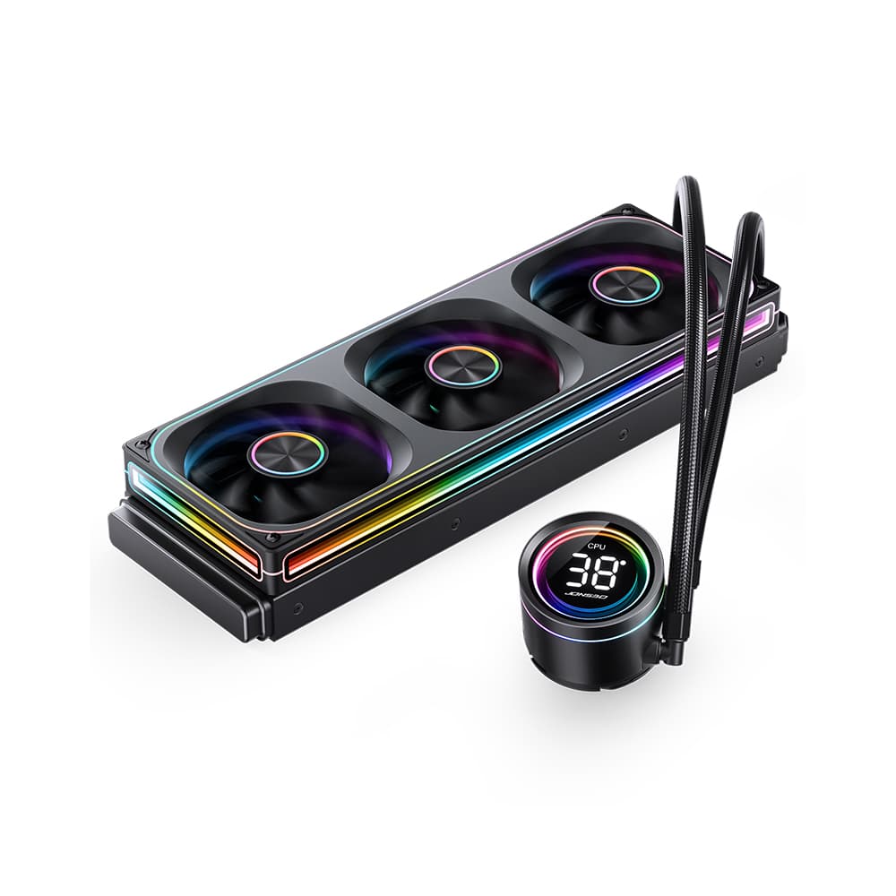 Tản nhiệt nước AIO Jonsbo TH-360 (ARGB, Hiển Thị Nhiệt Độ)