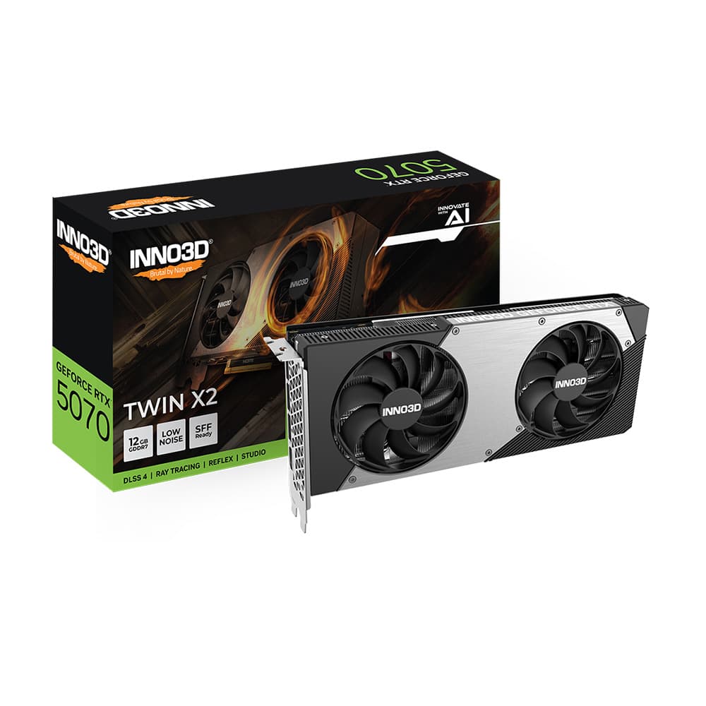 VGA Inno3D Geforce RTX 5070 TWIN X2 12GB GDDR7