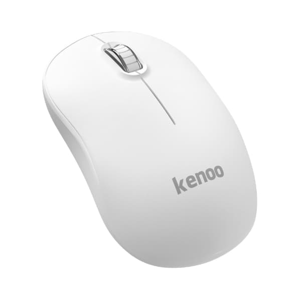 Chuột máy tính không dây KENOO M104 White