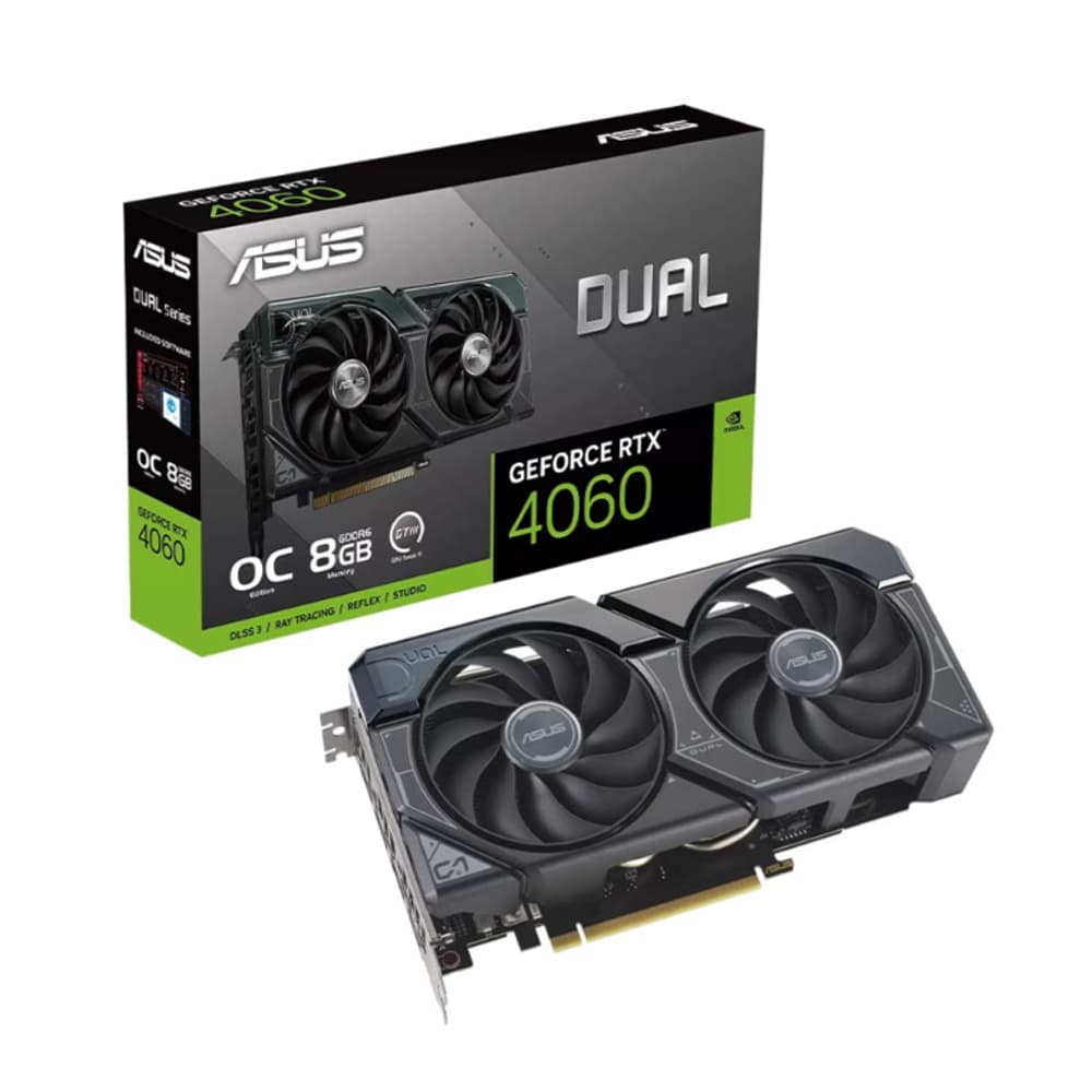 VGA Asus DUAL RTX 4060 OC 8GB V2