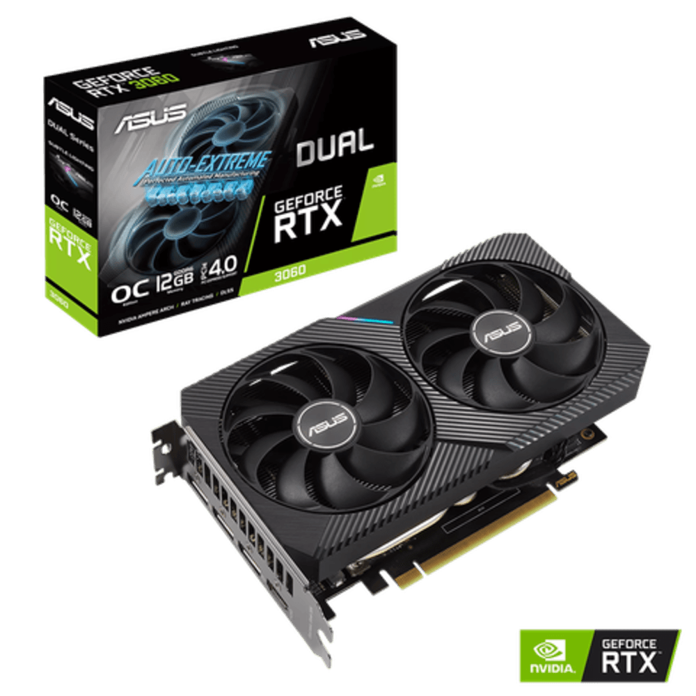 VGA ASUS Dual GeForce RTX 3060 V2 OC 12GB