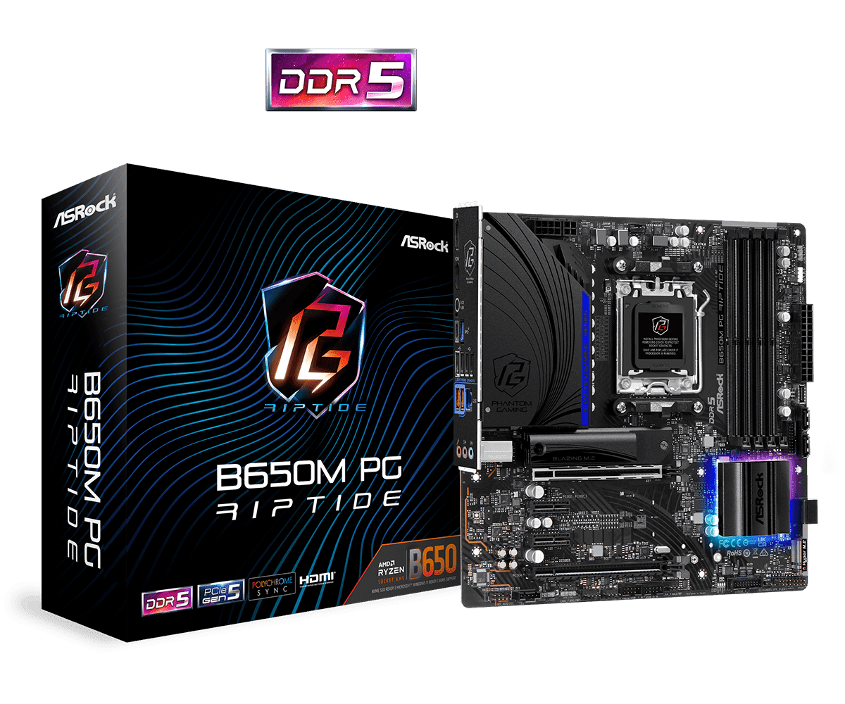 Mainboard Asrock B650M PG RIPTIDE DDR5