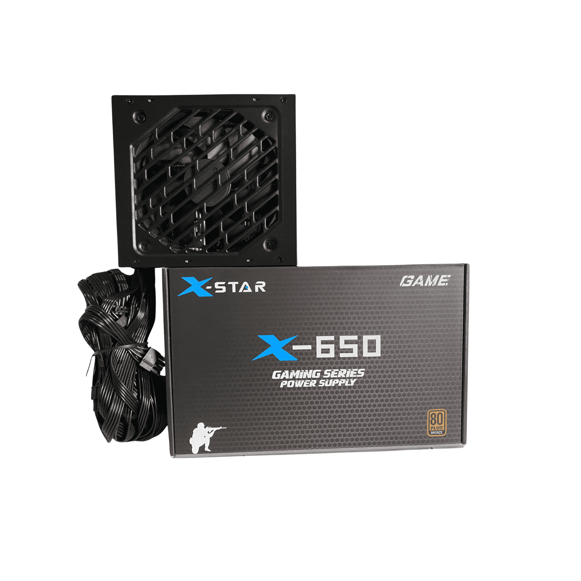 Nguồn Máy Tính X-star X-650 650W CST 80 Plus Brone