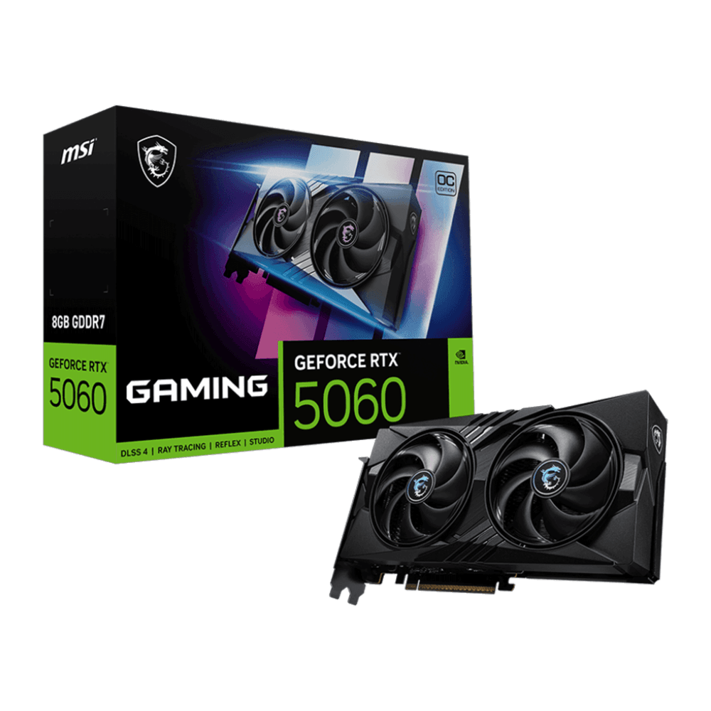VGA MSI RTX 5060 8GB GAMING OC
