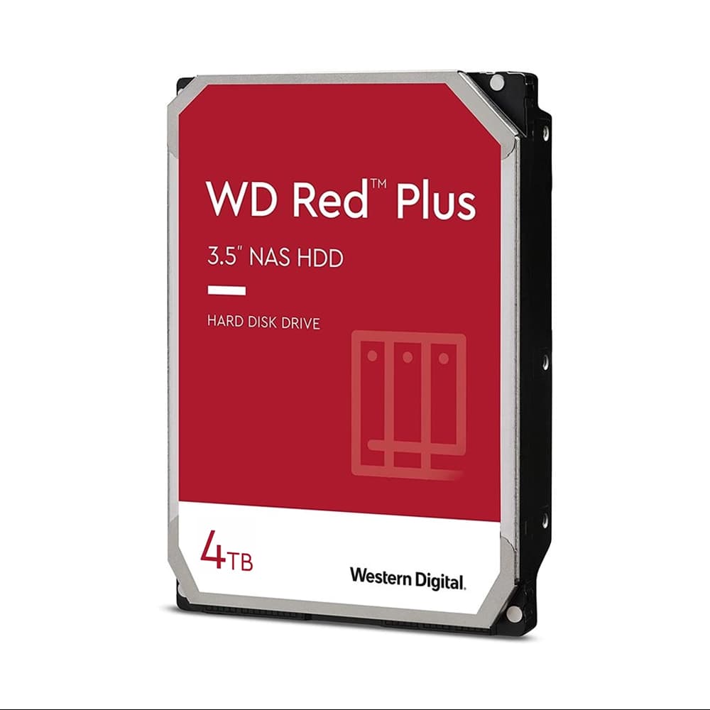 Ổ cứng Western Digital Red Plus 4TB 3.5 inch 256MB Cache 5400RPM WD40EFPX