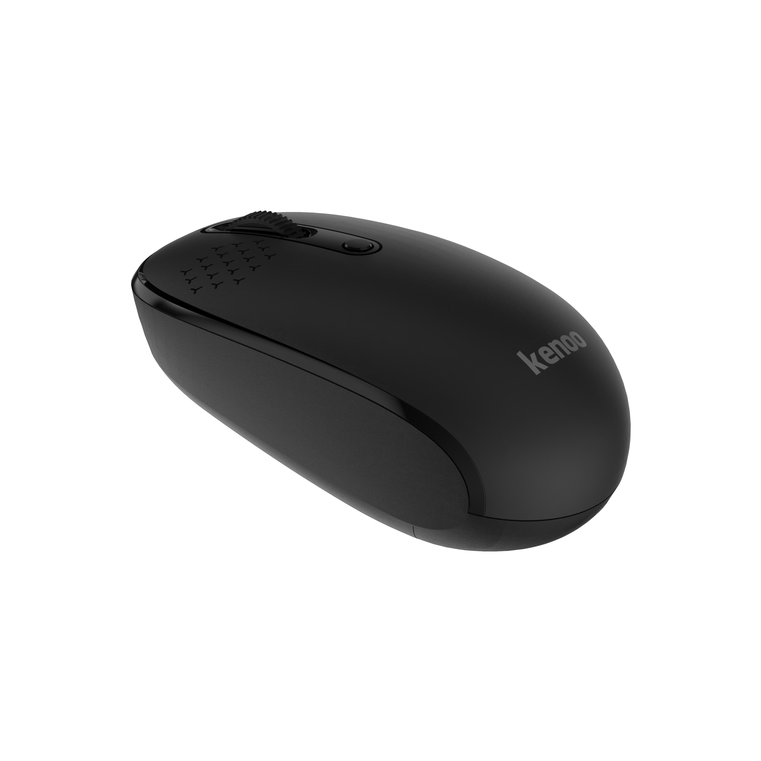 Chuột máy tính không dây Kenoo M108 Black (Wifi + Bluetooth)