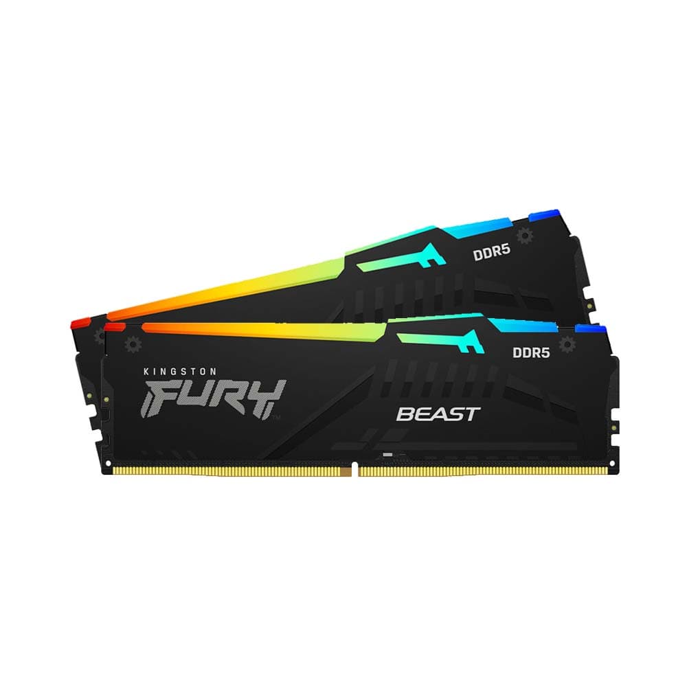 RAM Kingston FURY Beast RGB 64GB DDR5 5600Mhz Black