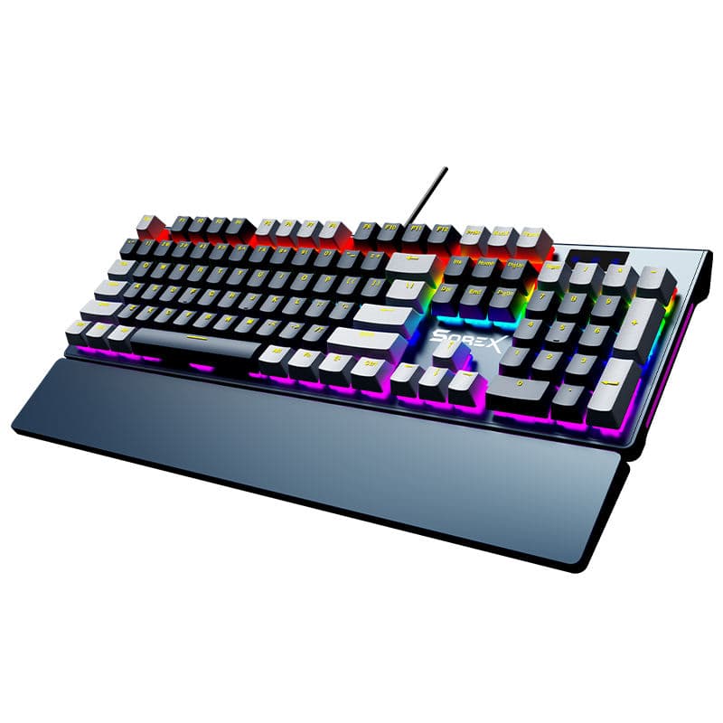 Bàn Phím Cơ SK105 SOREX Full Side Black Grey