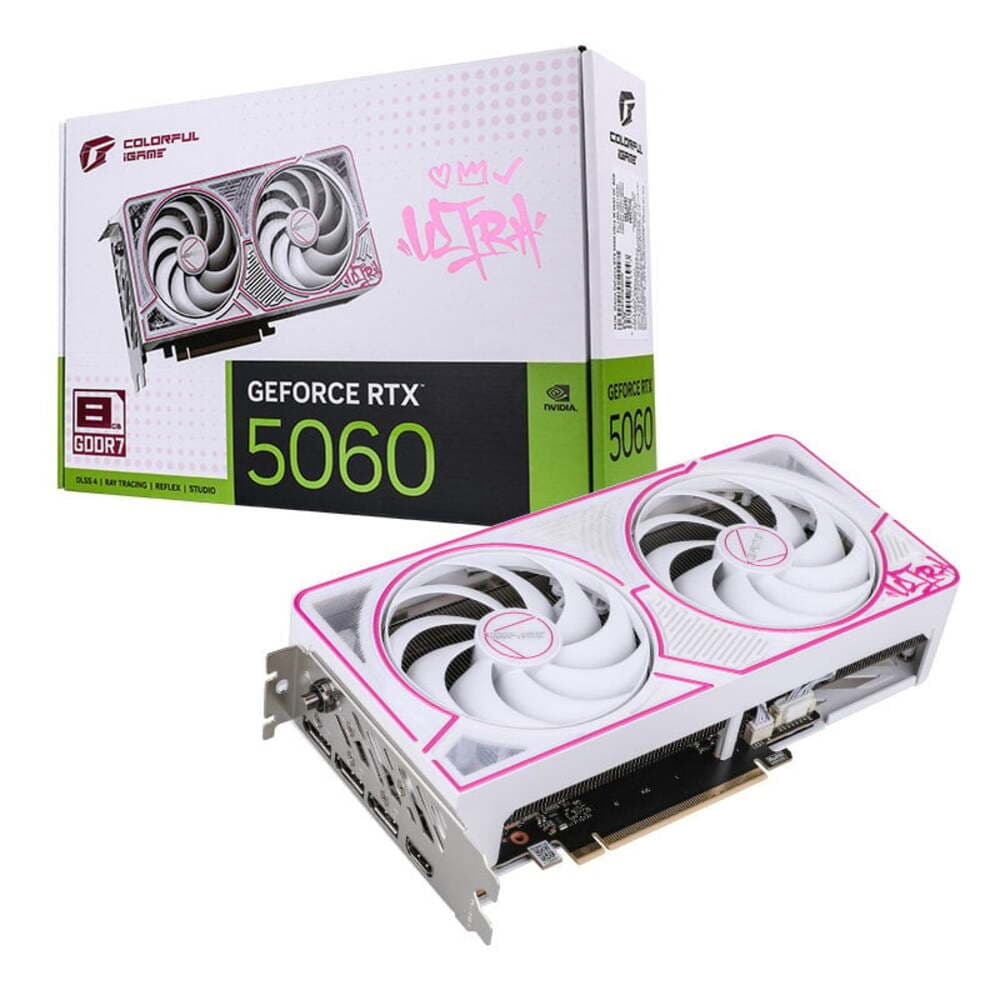 VGA Colorful iGame GeForce RTX 5060 Ultra W DUO OC 8GB-V